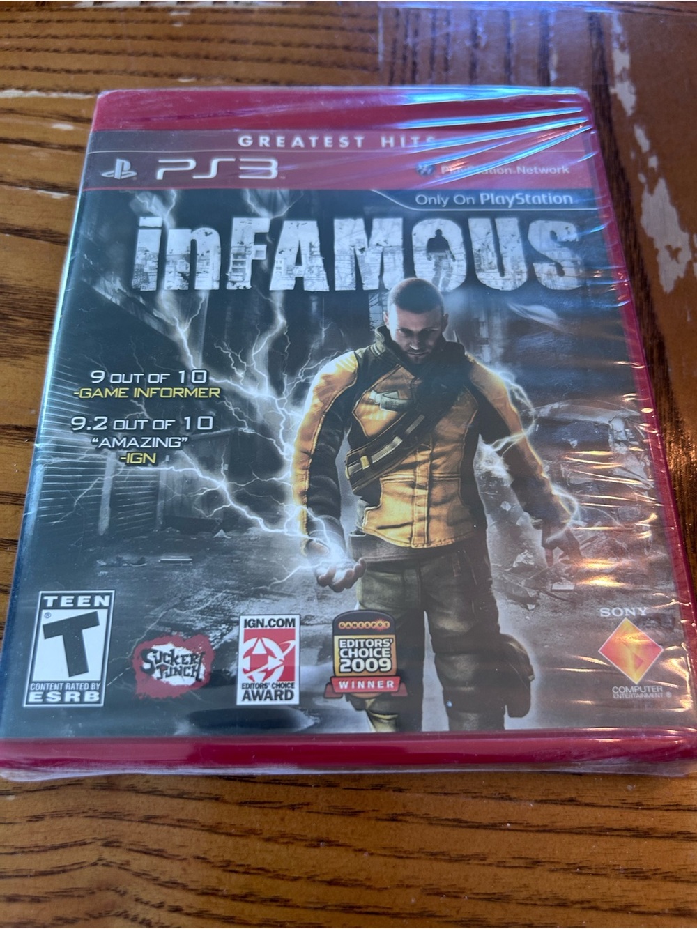 NEW Sony PlayStation 3 PS3 Infamous (Greatest Hits) Video Game